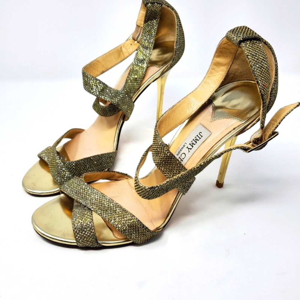 Jimmy Choo Champagne Pumps